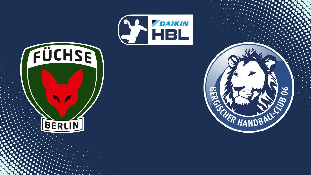 Házenkářská Bundesliga: Füchse Berlin - Bergischer HC (Házenkářská Bundesliga, německé házenkářské Bundesligy)