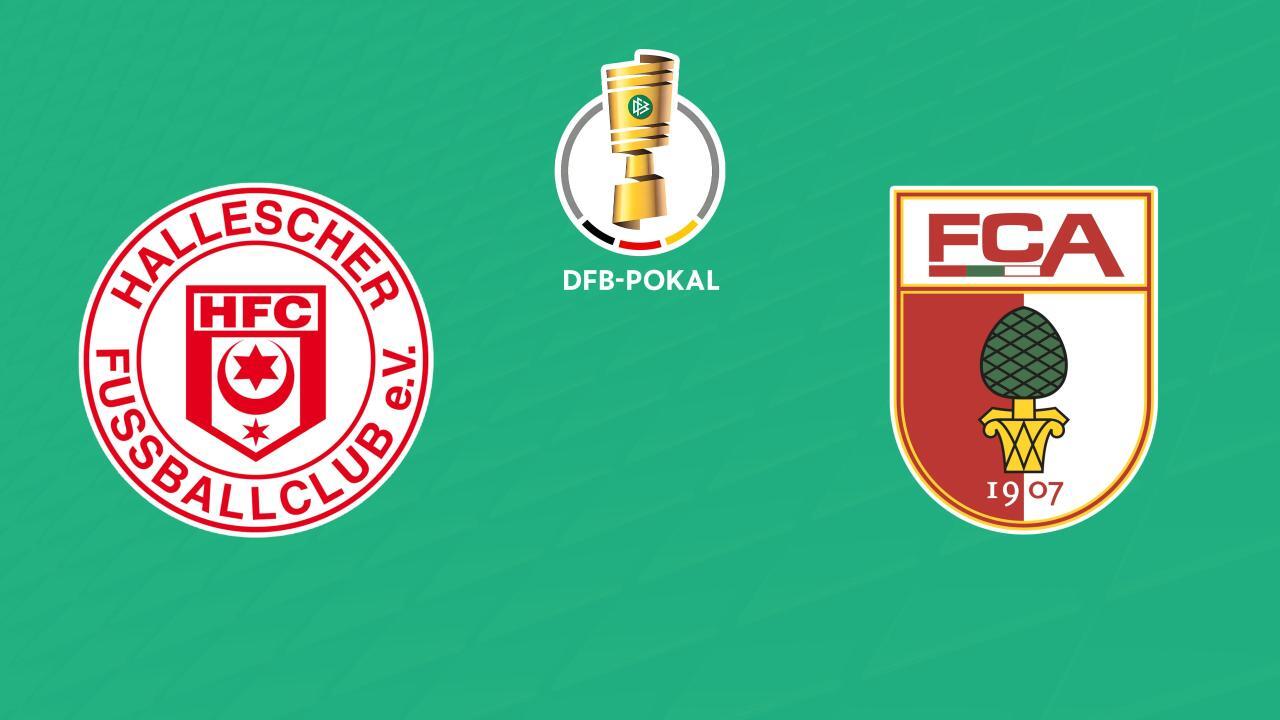DFB-Pokal: Hallescher FC - FC Augsburg (DFB-Pokal)