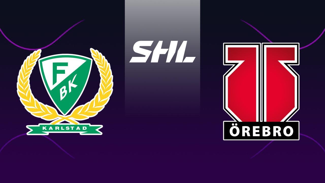 Lední hokej: SHL, základní část, nové: Färjestad - Örebro