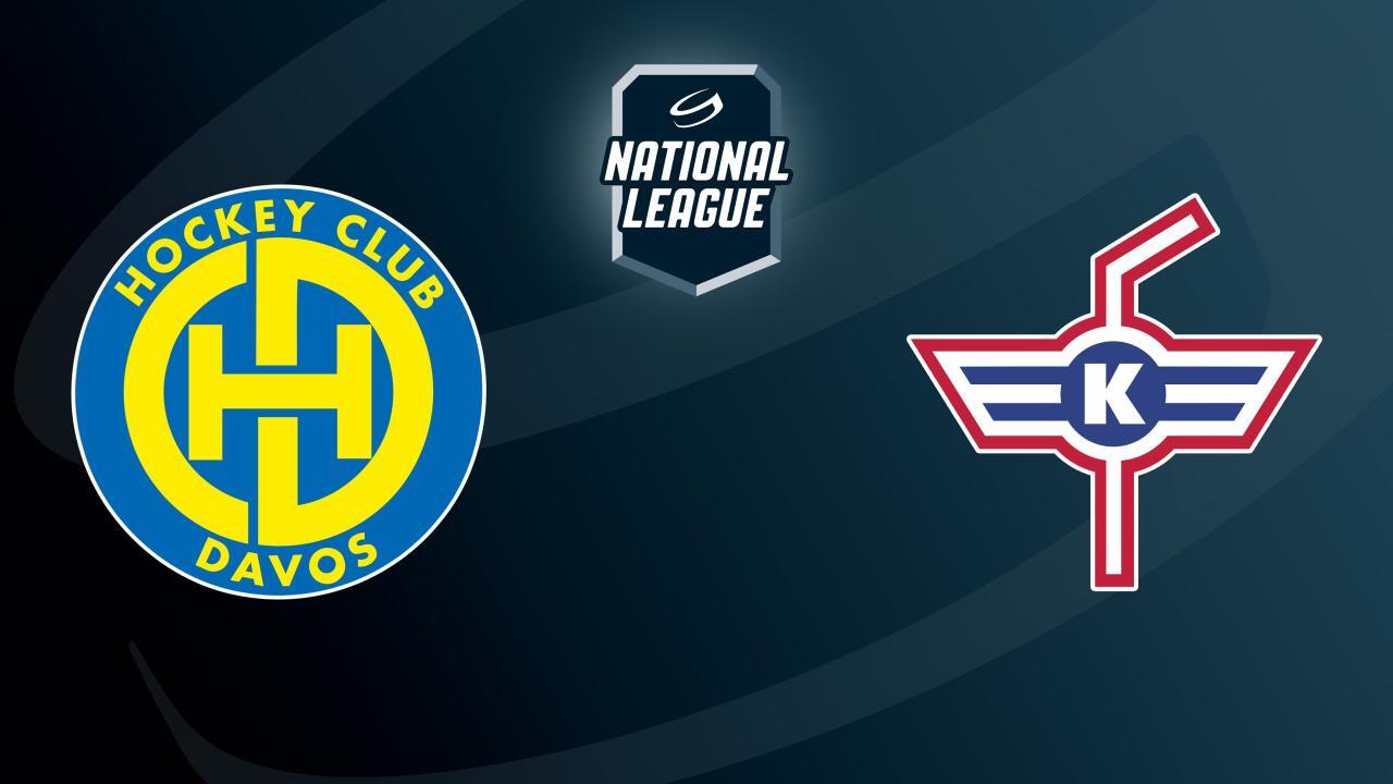 Lední hokej: Národní liga, základní část : Davos - Kloten