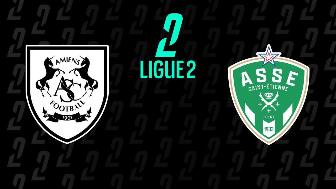 Amiens SC - AS Saint-Étienne (francouzské fotbalové ligy Ligue 2)