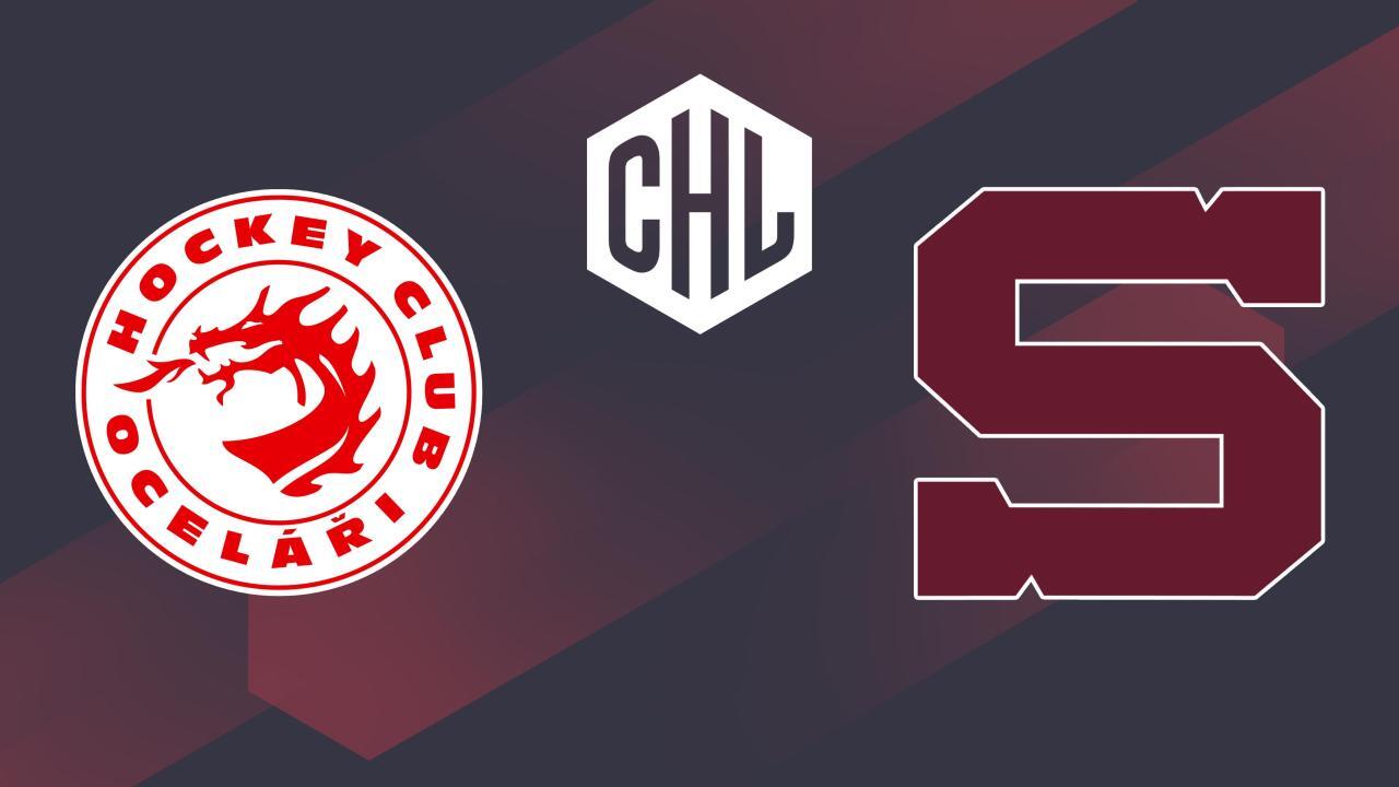 Lední hokej: CHL, Kolo 16, hra 1: Oceláři Třinec - Sparta Praha