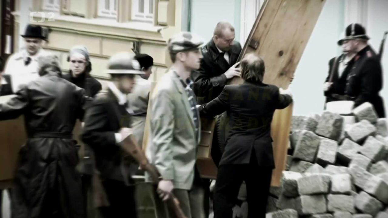 Němci měli tanky, Češi barikády