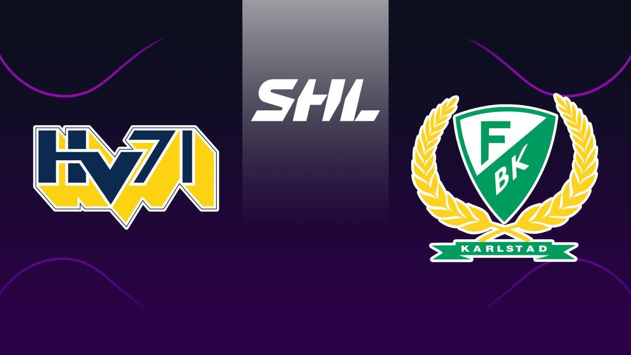 Lední hokej: SHL, základní část: HV 71 - Färjestad
