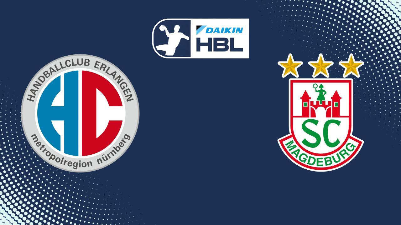 Házenkářská Bundesliga: HC Erlangen - SC Magdeburg (Házenkářská Bundesliga, německé házenkářské Bundesligy)