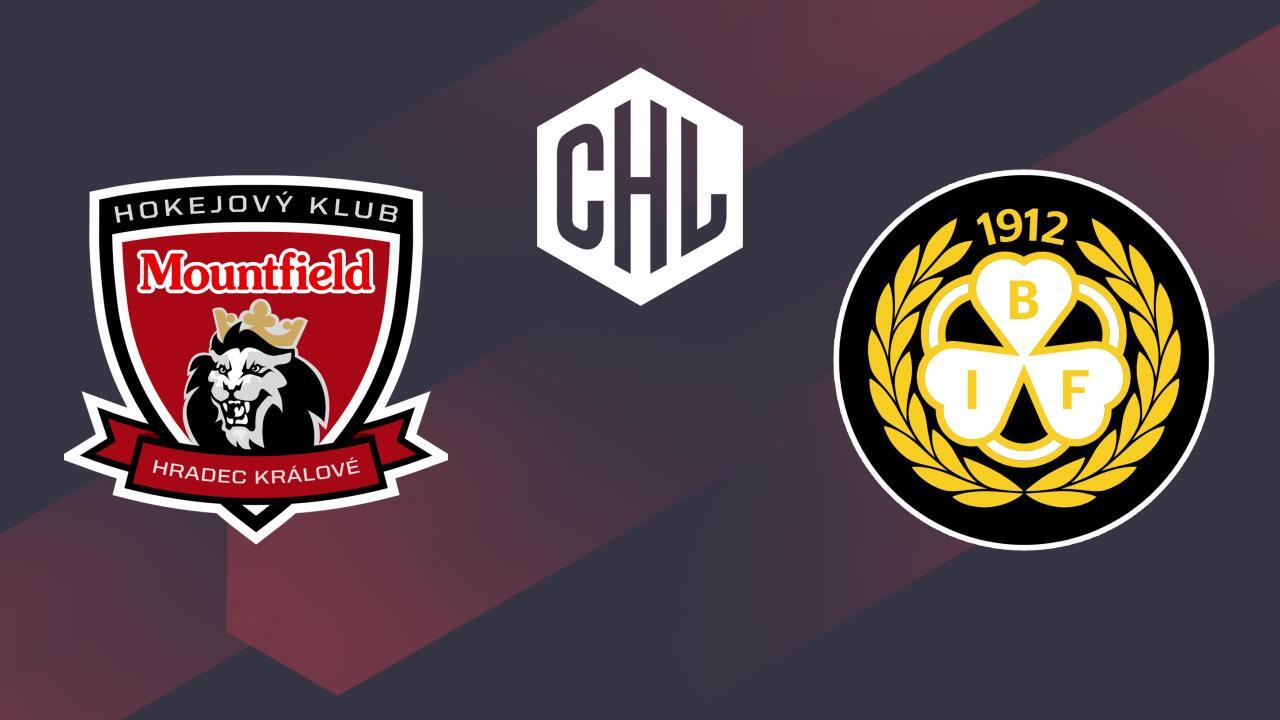 Lední hokej: CHL, základní skupina: Mountfield - Brynäs