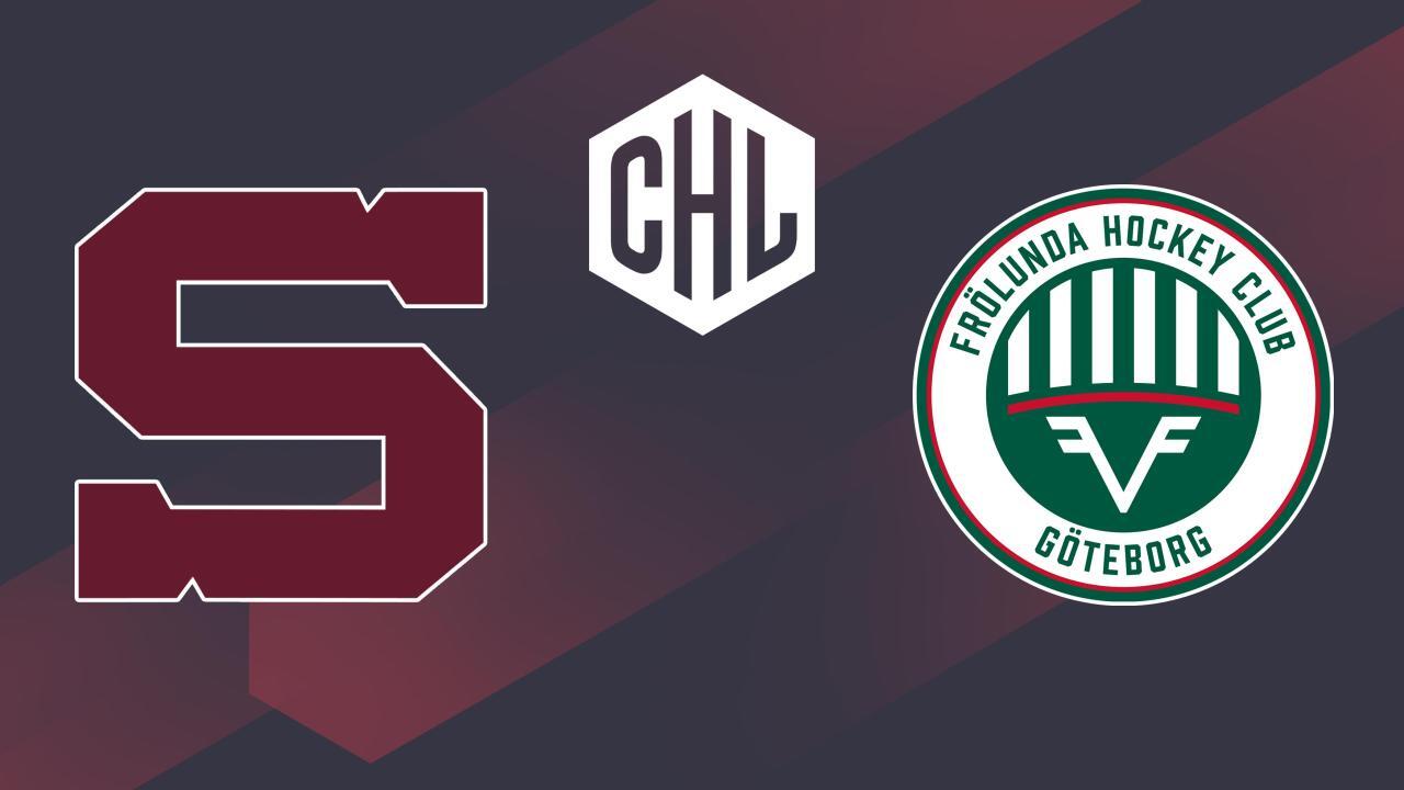 Lední hokej: CHL, základní skupina: Sparta Praha - Frölunda