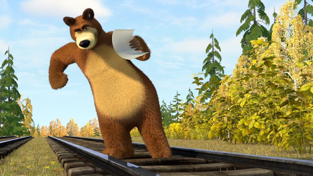 Máša a Medveď