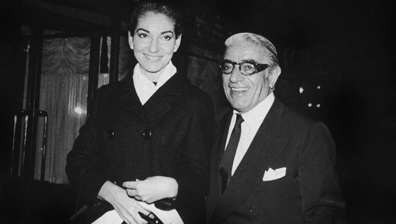 Callasová a Onassis