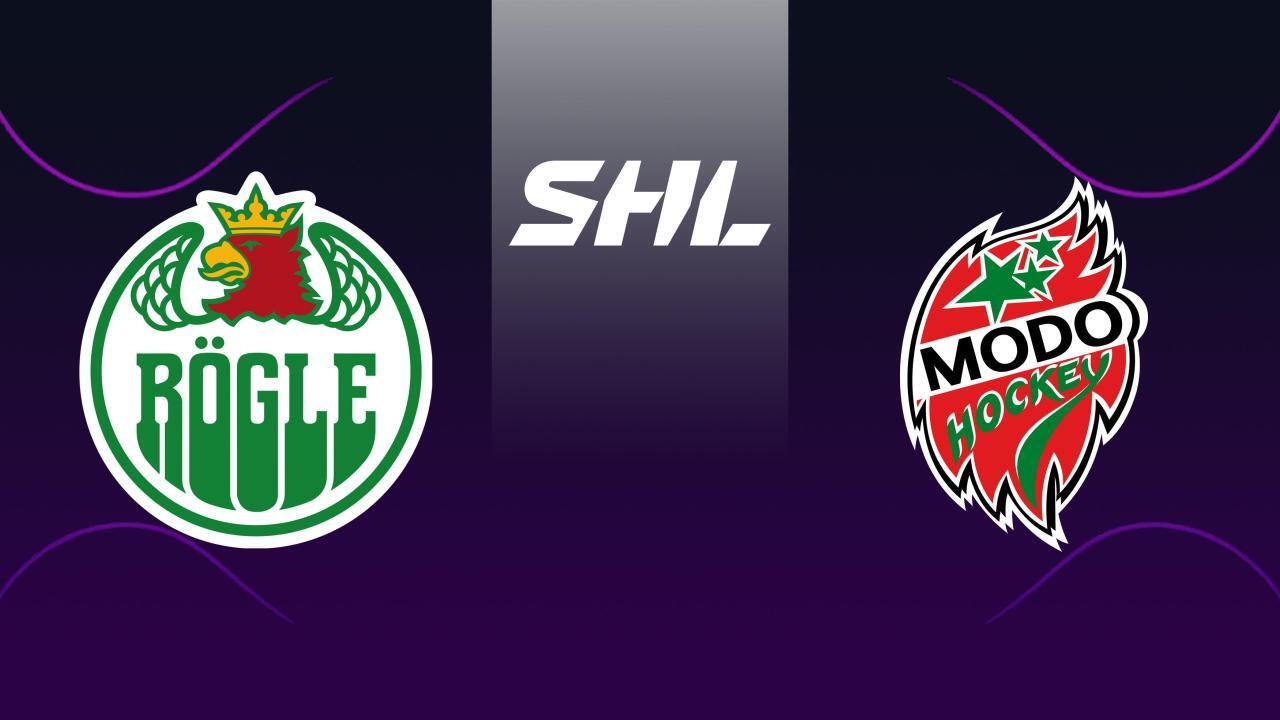 Lední hokej: SHL, základní část: Rögle - MoDo