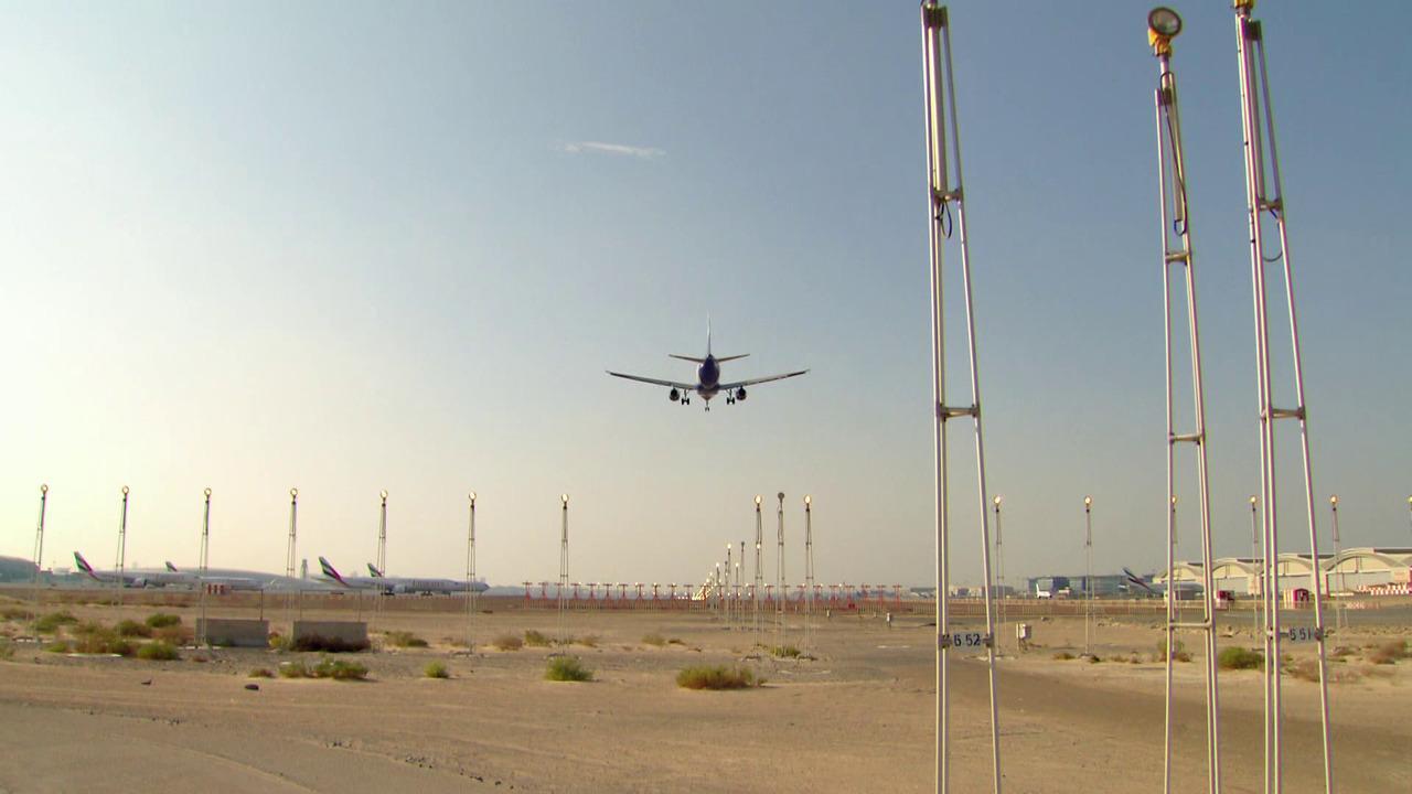 Jedinečné letisko v Dubaji