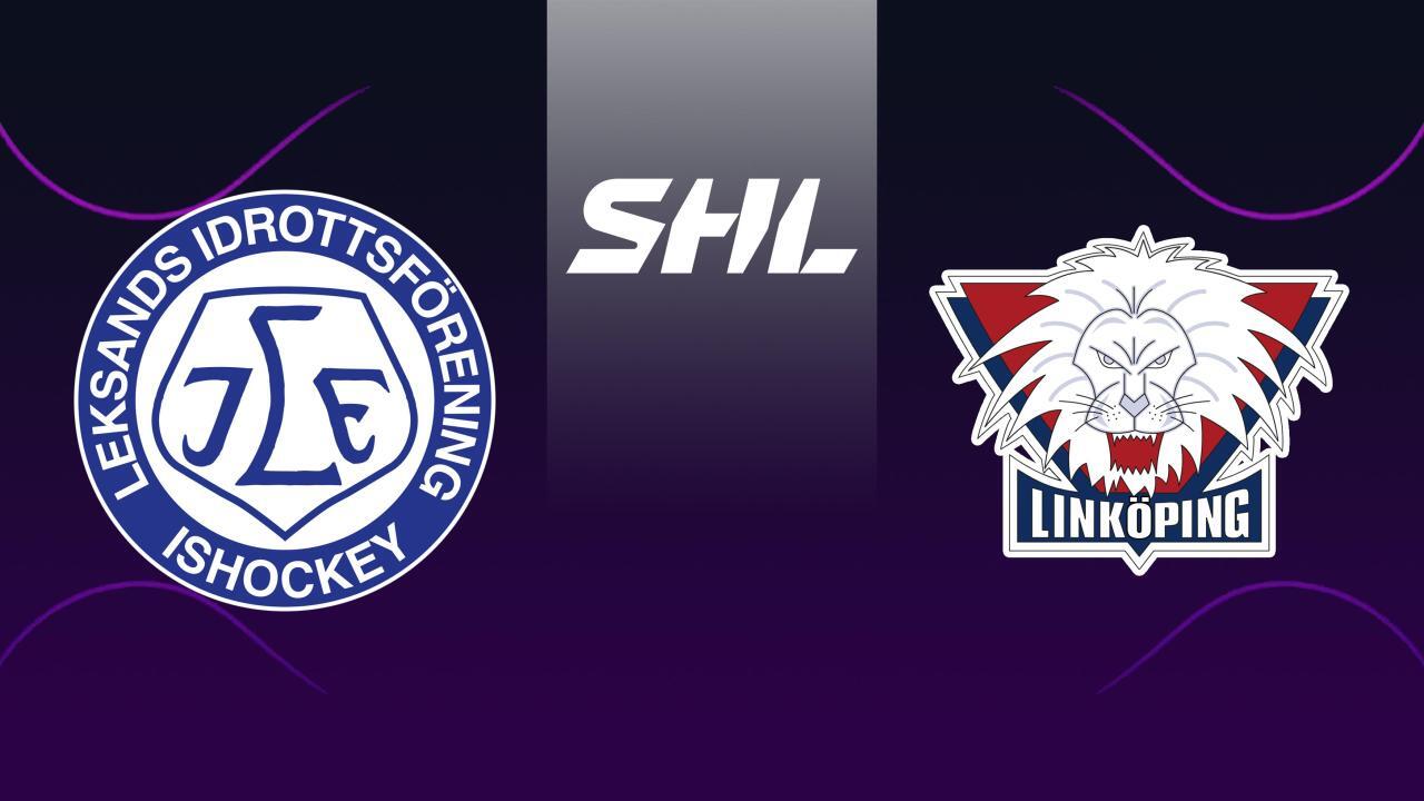 Lední hokej: SHL, základní část, dnešní: Leksand - Linköping
