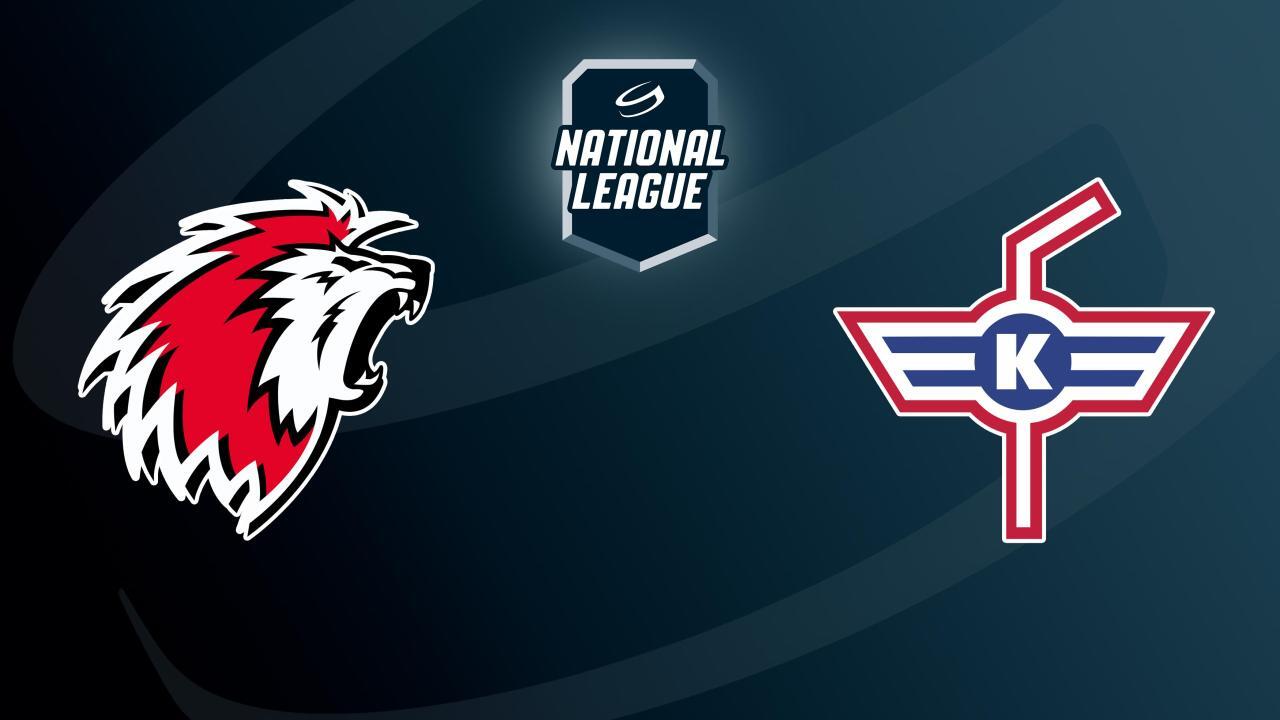 Lední hokej: Národní liga, základní část : Lausanne - Kloten