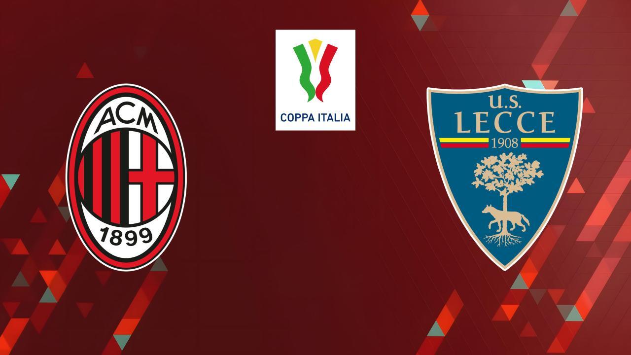 Fotbal: Coppa Italia, 2. kolo : Milán - Lecce