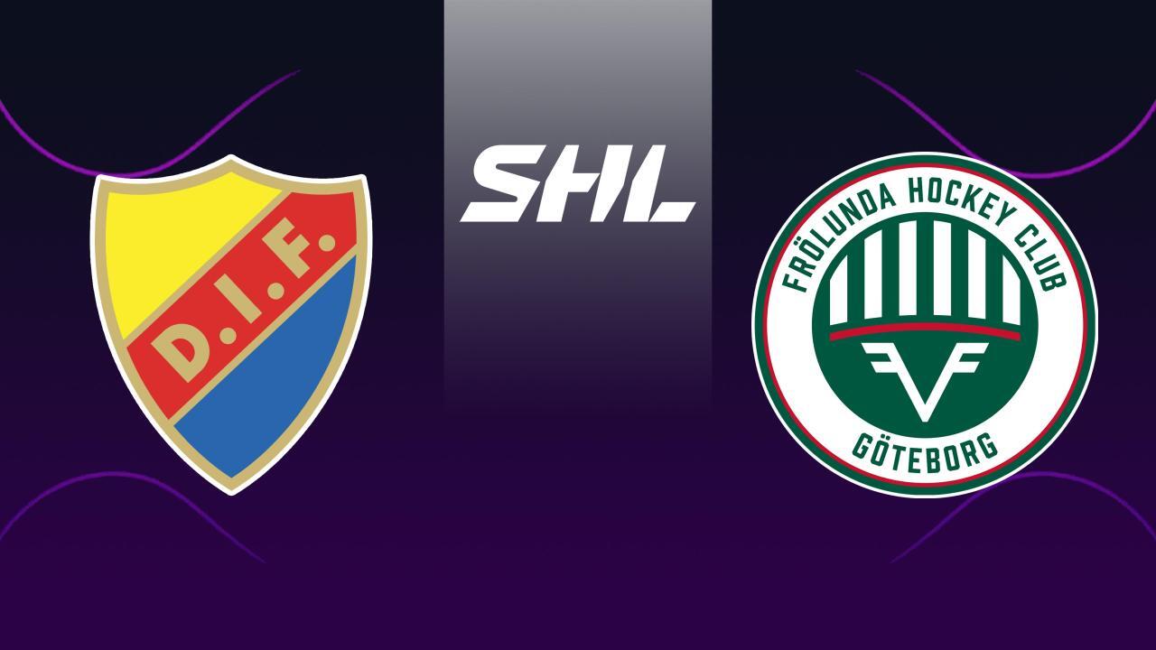 Lední hokej: SHL, základní část, nové: Djurgarden - Frölunda
