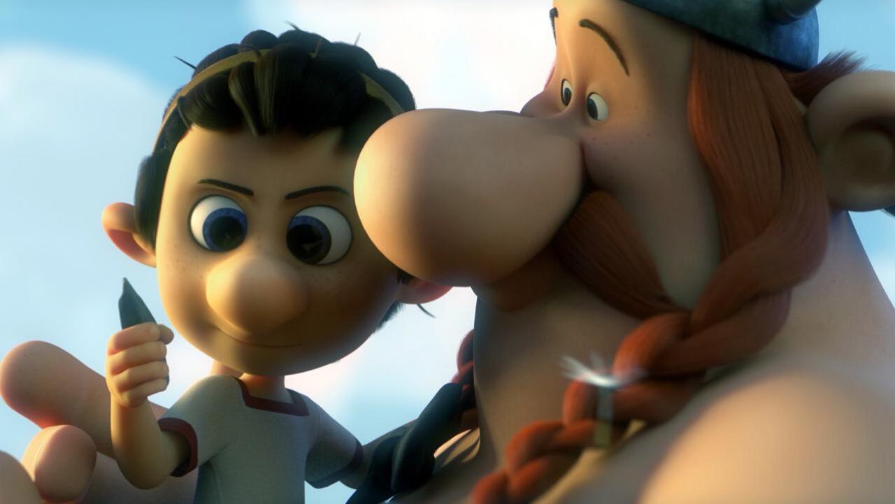 Astérix y la residencia de los dioses