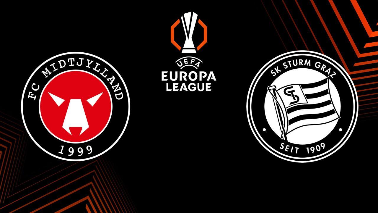 Fotbal: Evropská liga, Ligová fáze: Midtjylland - Sturm Graz