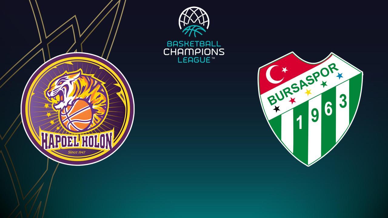 Basketbalová Liga mistrů: Hapoel Netanel Holon - Bursaspor Basketbol (Basketbalová Liga mistrů)