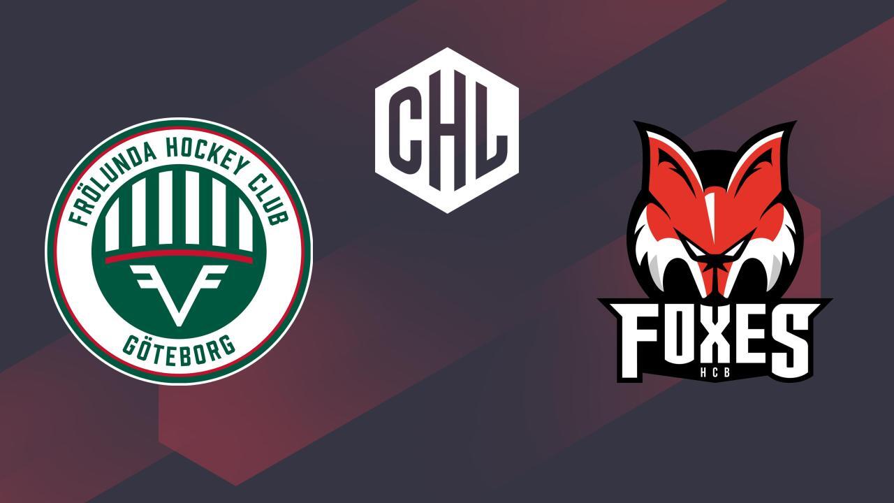 Lední hokej: CHL, základní skupina, dnešní: Frölunda - Bolzano