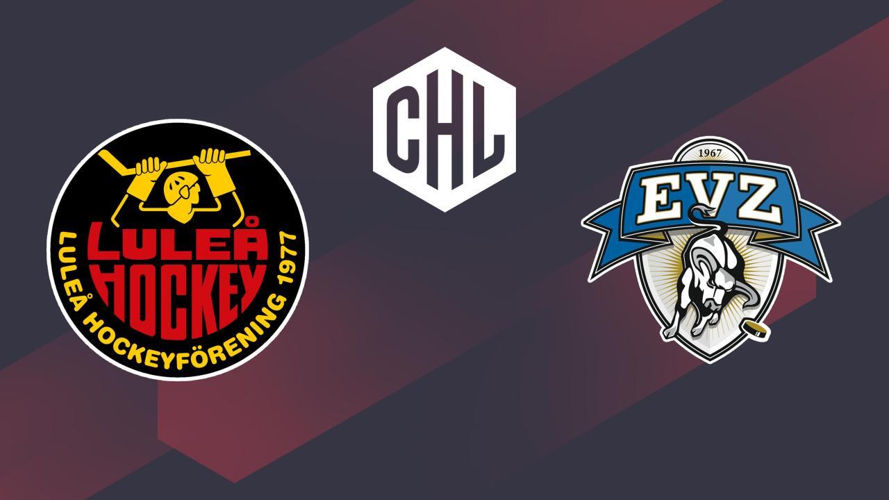 Lední hokej: CHL, základní skupina: Lulea - Zug