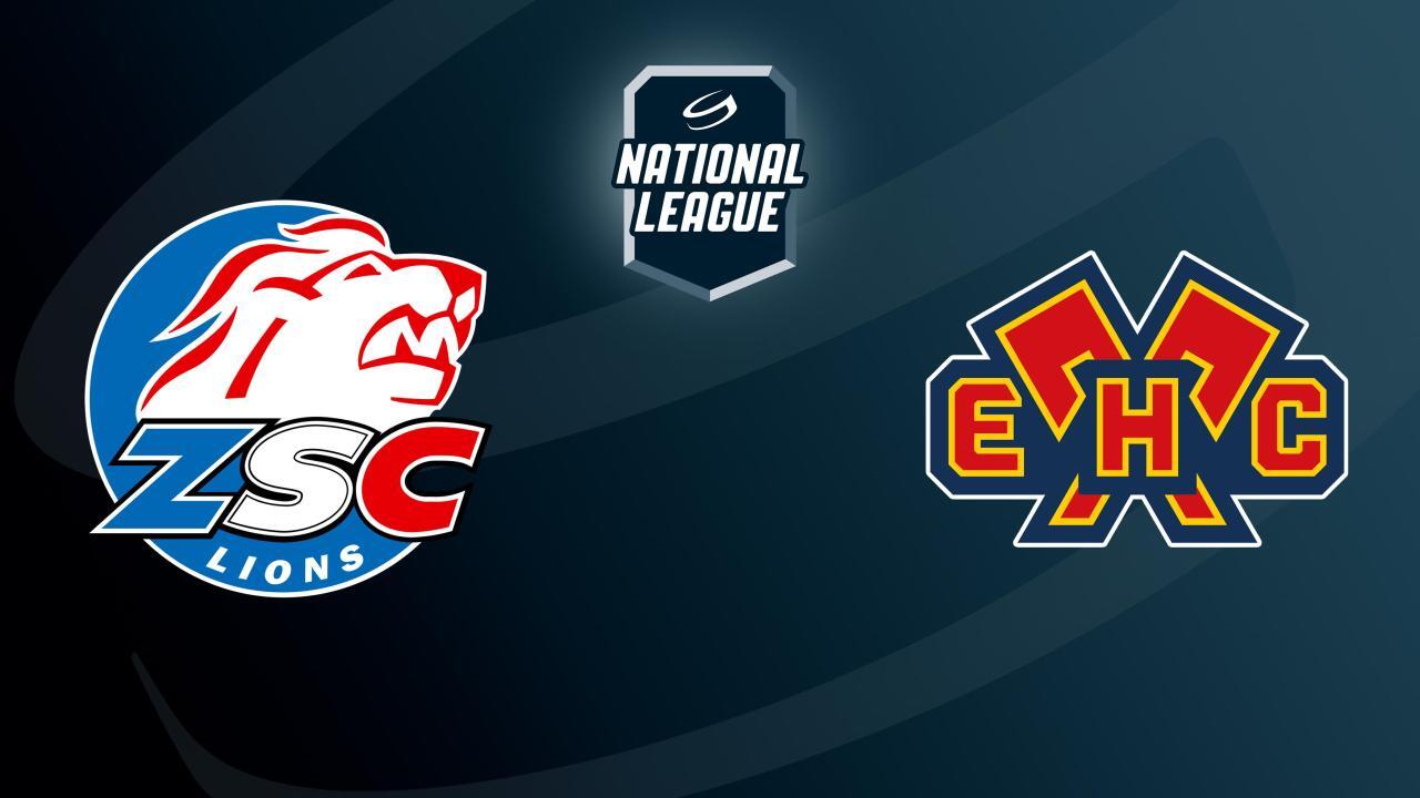 Lední hokej: Národní liga, základní část, nové: ZSC Lions - Biel