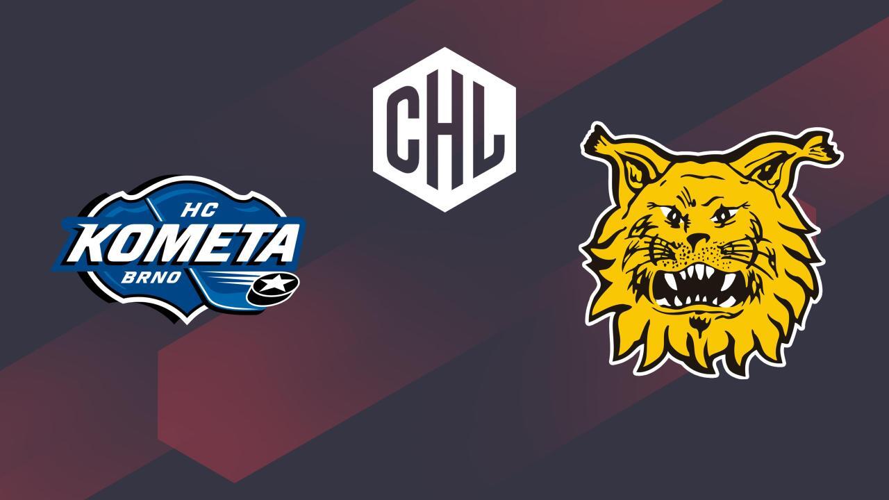 Lední hokej: CHL, základní část: Kometa Brno - Ilves Tampere