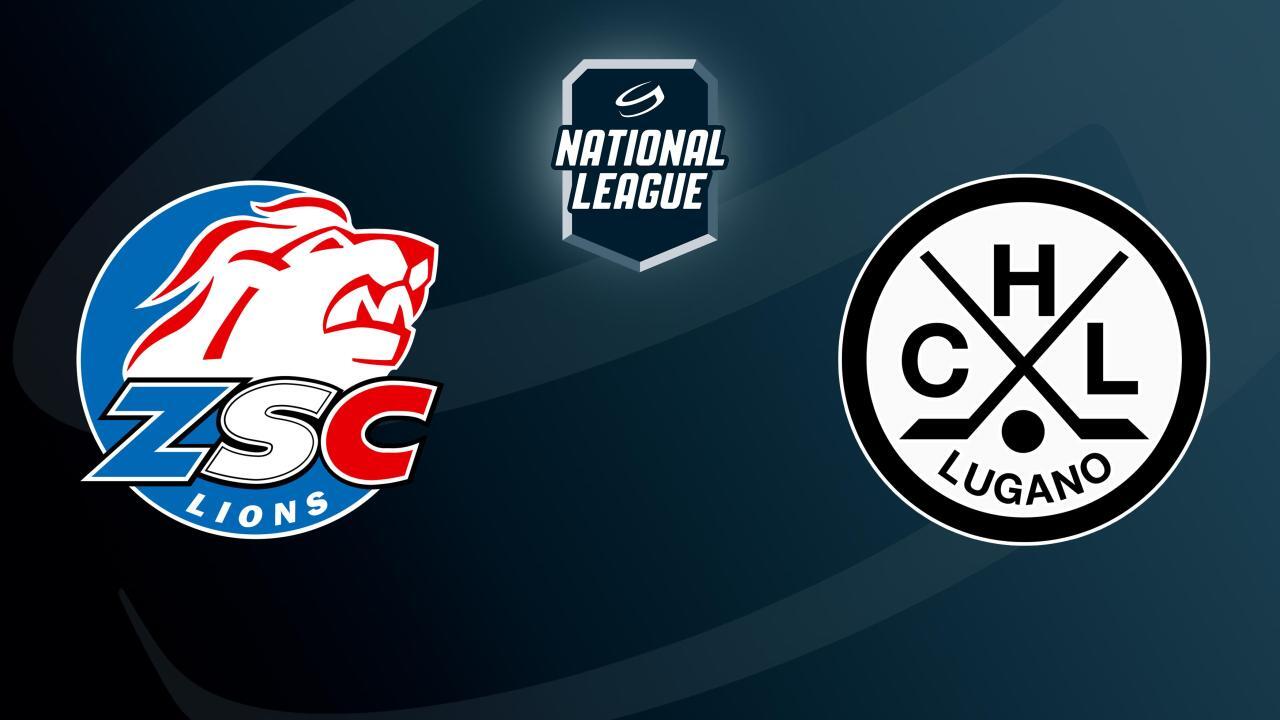 Lední hokej: Národní liga, základní část, dnešní: ZSC Lions - Lugano