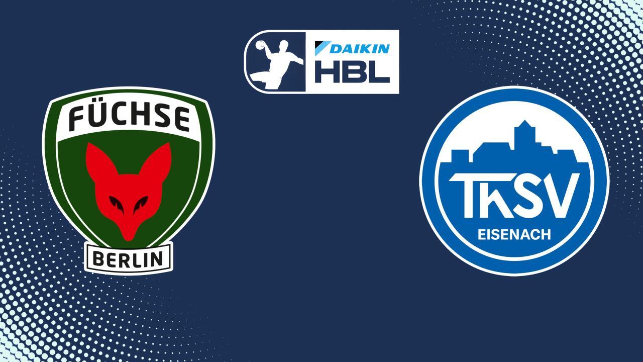 Házenkářská Bundesliga: Füchse Berlin - ThSV Eisenach (Házenkářská Bundesliga, německé házenkářské Bundesligy)