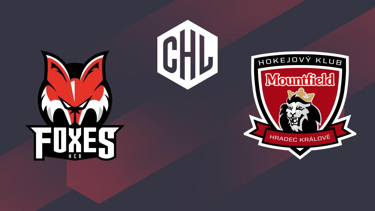 Lední hokej: CHL, základní skupina : Bolzano - Mountfield