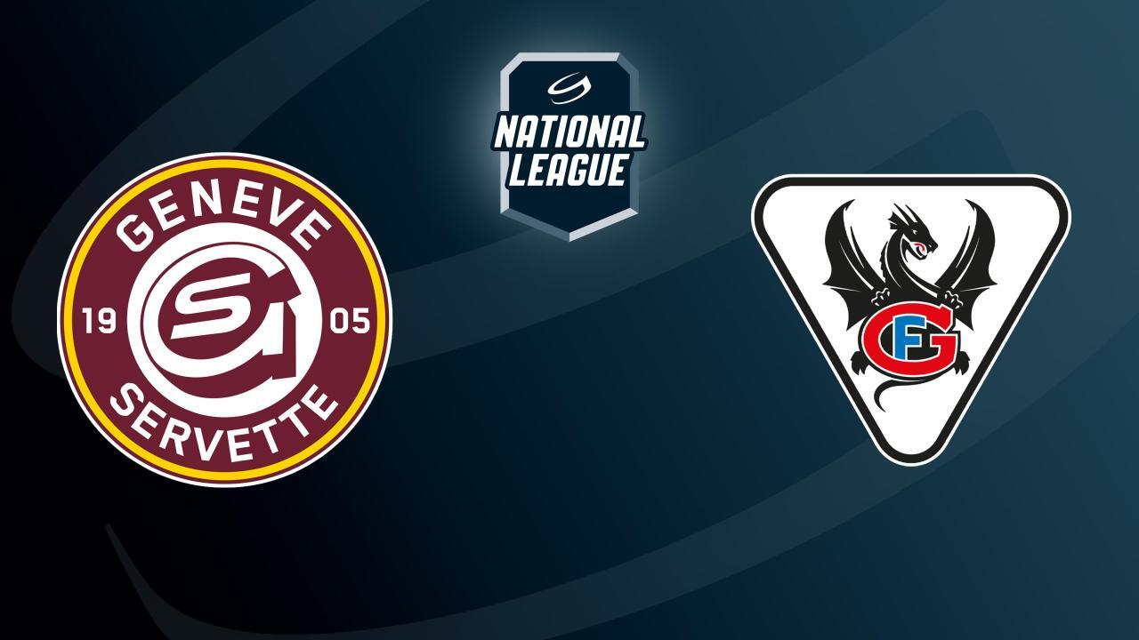 Lední hokej: Národní liga, základní část : Servette - Fribourg