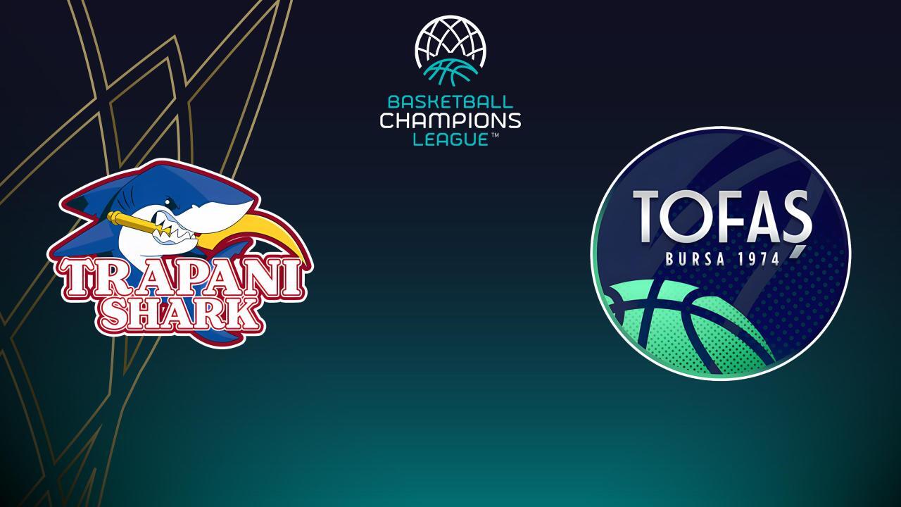 Basketbalová Liga mistrů: Trapani Shark - Tofas Bursa (Basketbalová Liga mistrů)