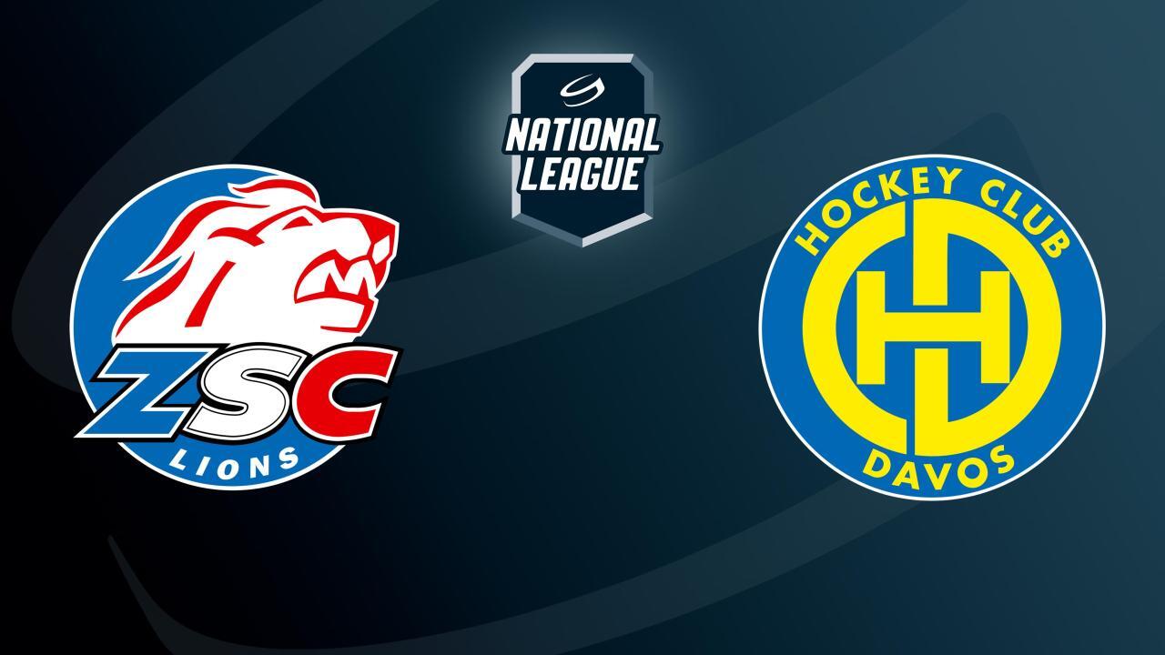 Lední hokej: Národní liga, základní část : ZSC Lions - Davos