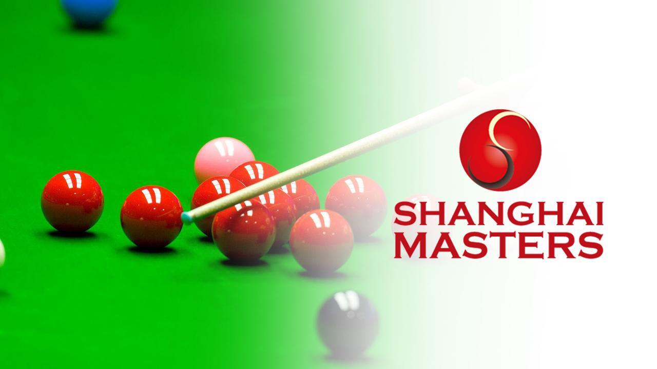 Snooker: SHANGHAI MASTERS, 1. kolo