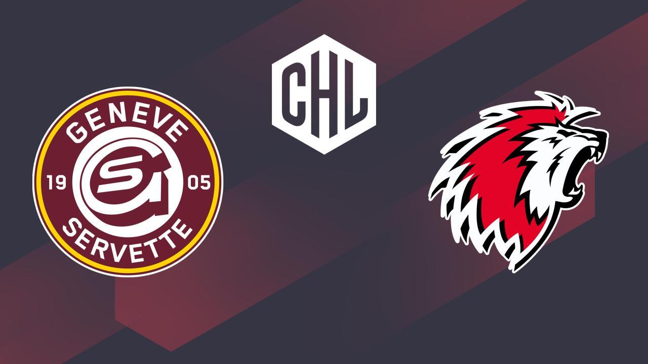 Lední hokej: CHL, Kolo 16, odveta: Servette Ženeva - Lausanne