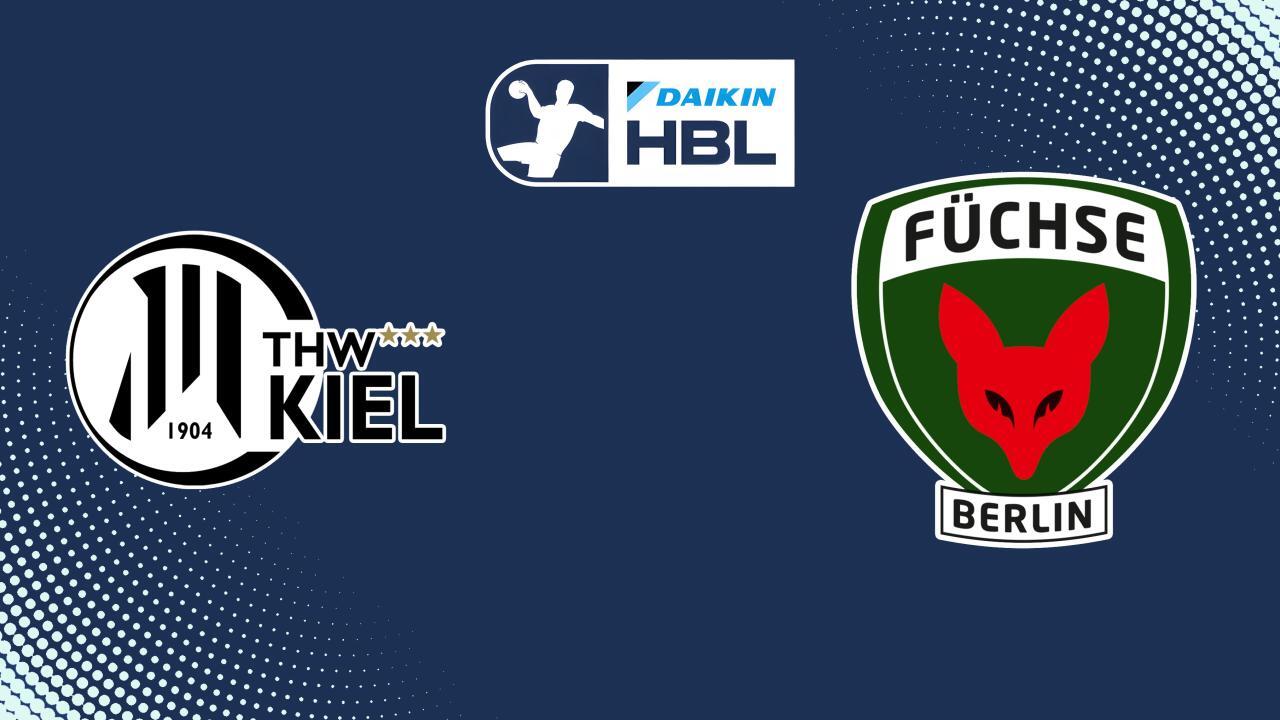 Házenkářská Bundesliga: THW Kiel - Füchse Berlin (Házenkářská Bundesliga, německé házenkářské Bundesligy)