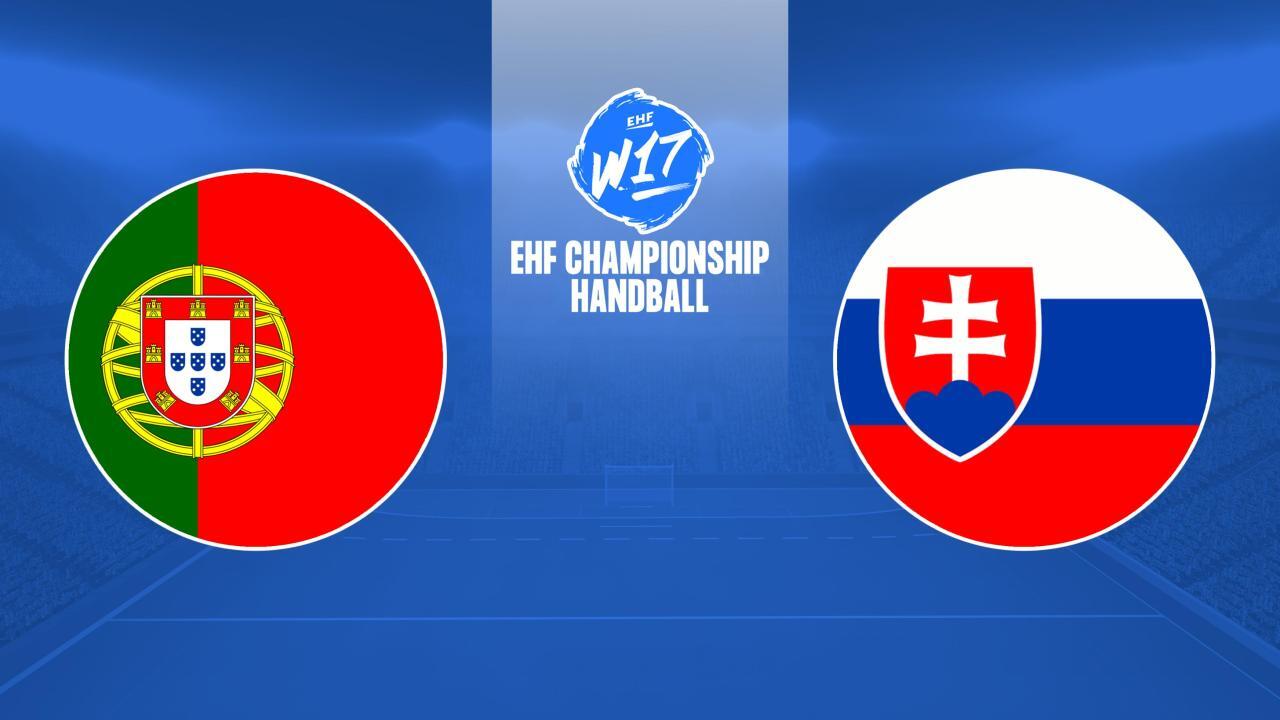 Házená: EURO 2025, U17, ženy: Portugalsko - Slovensko