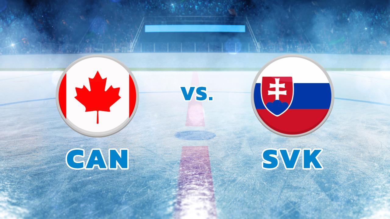 MS v ledním hokeji mužů 2025 (Kanada - Slovensko)