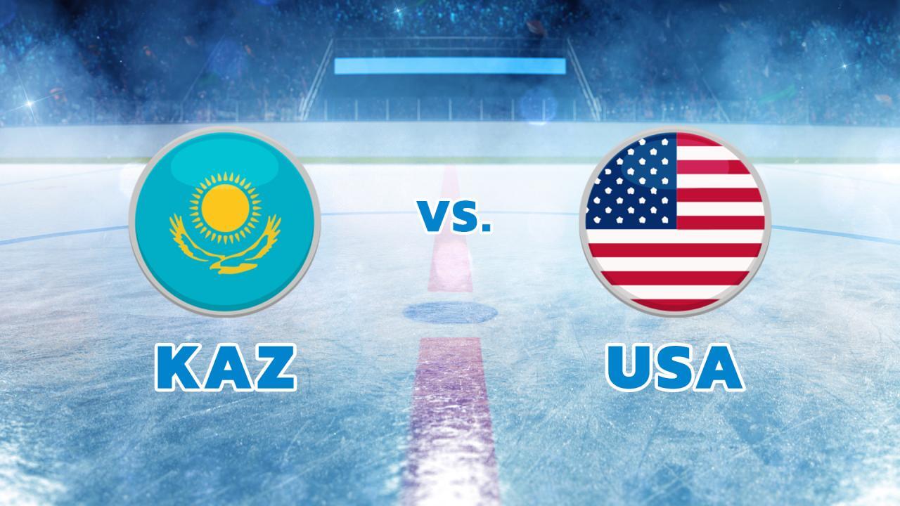 MS v ledním hokeji mužů 2025 (Kazachstán - USA)