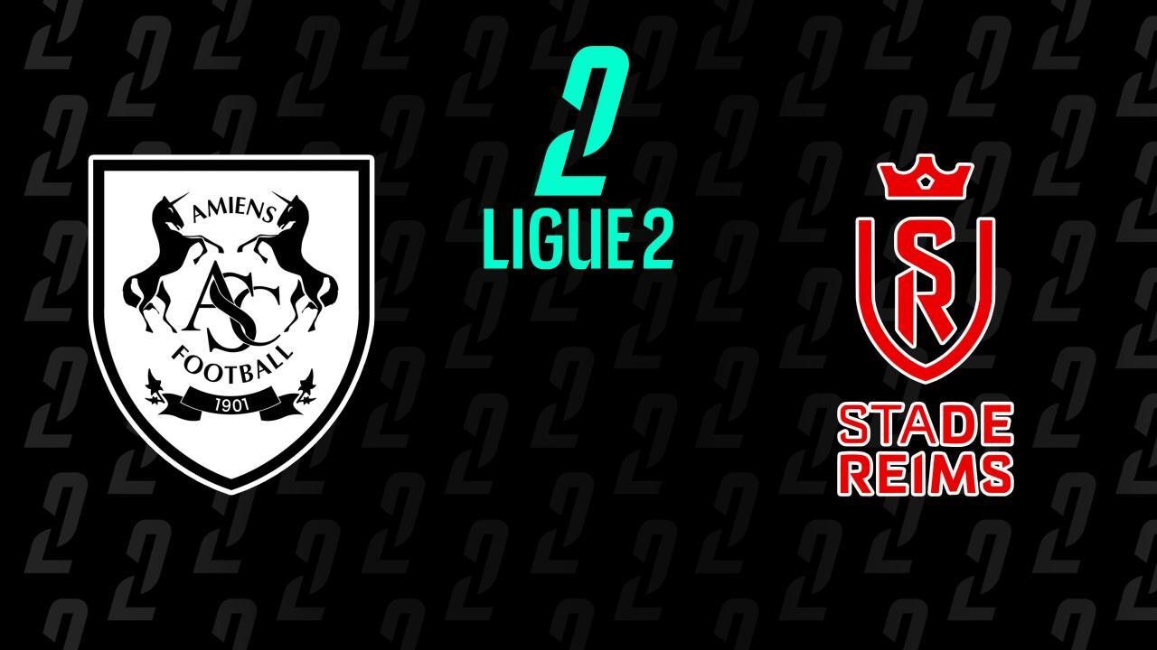 Amiens SC - Stade Reims (francouzské fotbalové ligy Ligue 2)