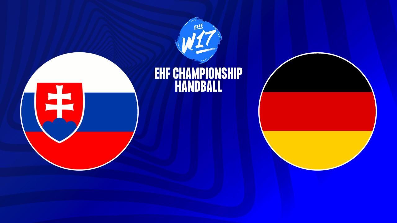 Házená: EURO 2025, U17, ženy: Slovensko - Německo