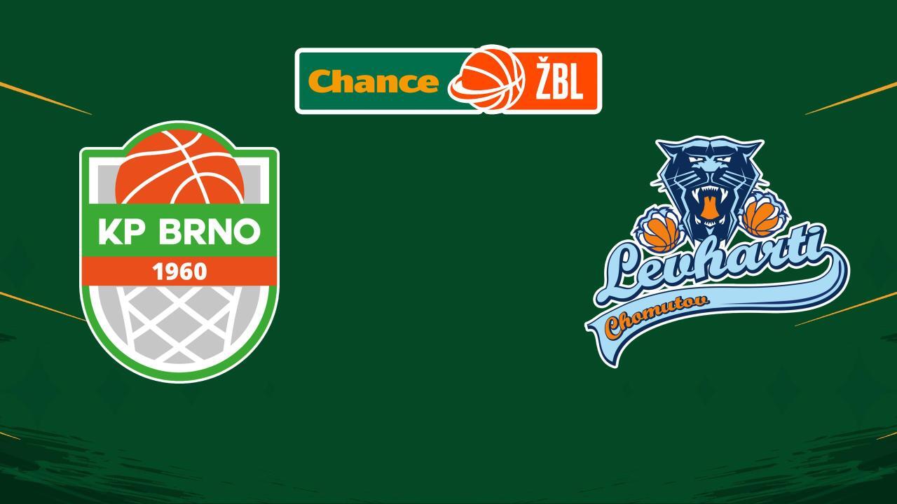 Ženská basketbalová liga: KP TANY Brno - Levhartice Chomutov (Ženská basketbalová liga, nejvyšší české basketbalové ligy žen)