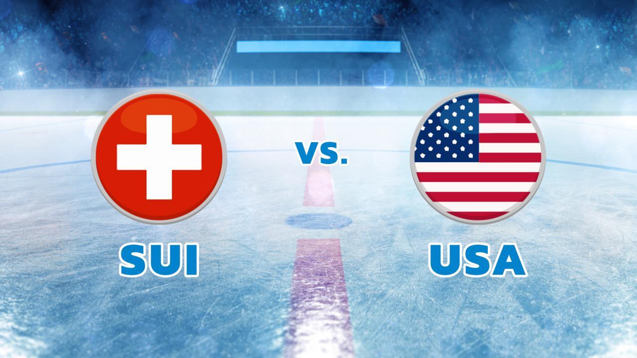 MS v ledním hokeji mužů 2025 (Švýcarsko - USA)