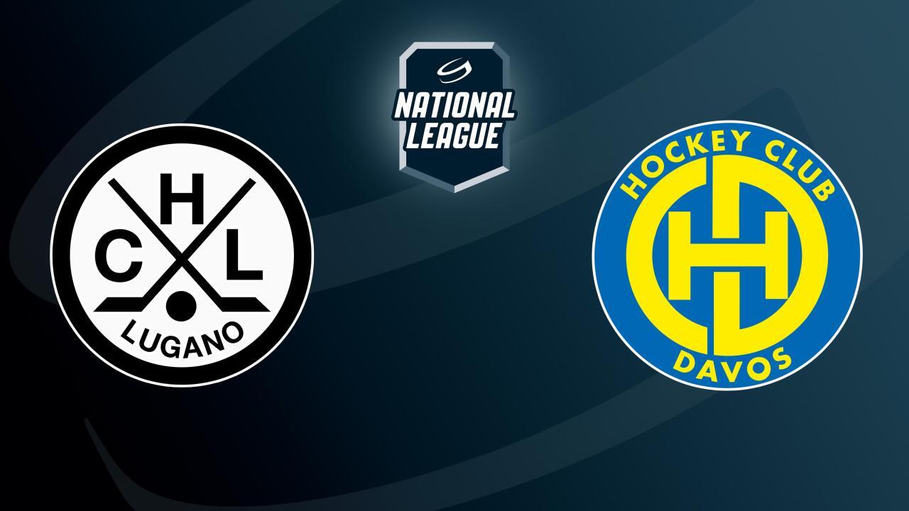 Lední hokej: Národní liga, základní část: Lugano - Davos