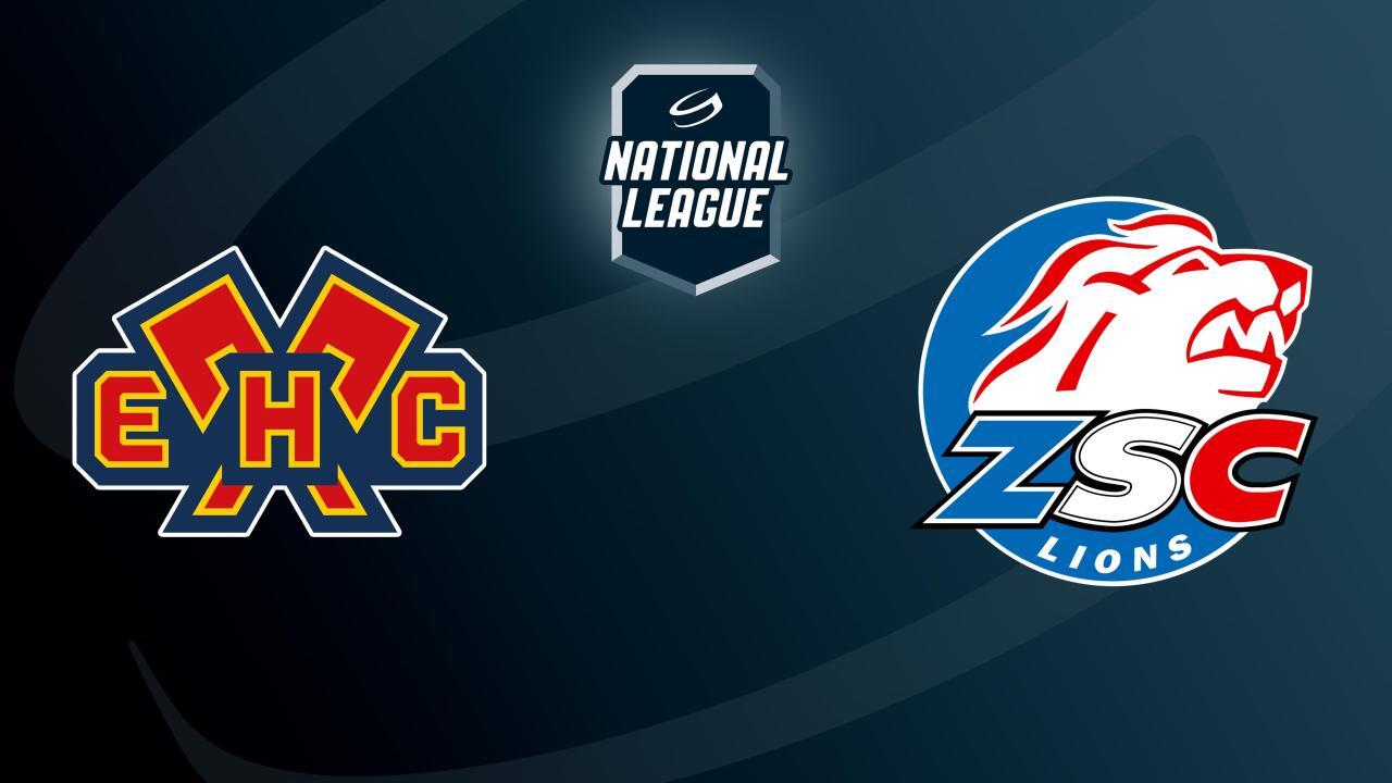 Lední hokej: Národní liga, základní část: Biel - ZSC Lions