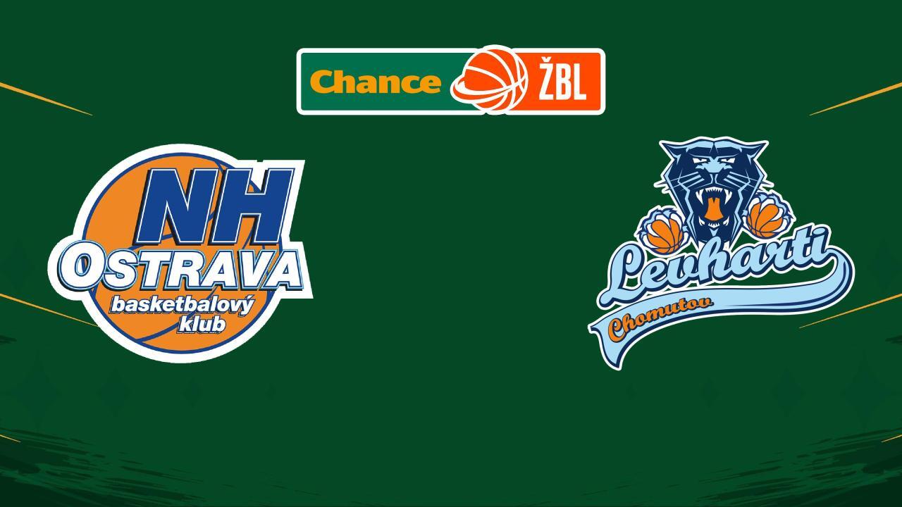 SBŠ Ostrava - Levhartice Chomutov (nejvyšší české basketbalové ligy žen)