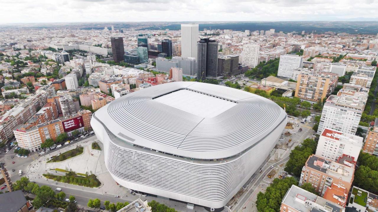 Superestructuras: Estadio Santiago Bernabéu