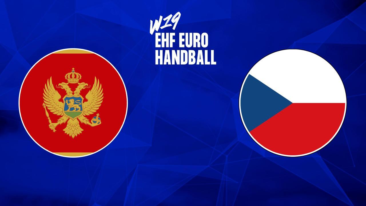 Házená: EURO 2025, U17, ženy: Černá Hora - Česká republika
