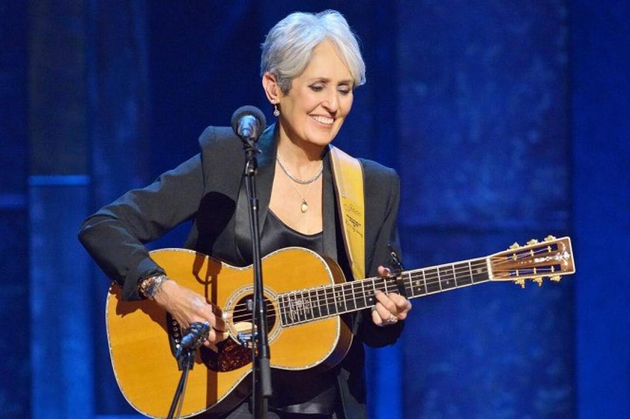 Joan Baez s přáteli v New Yorku