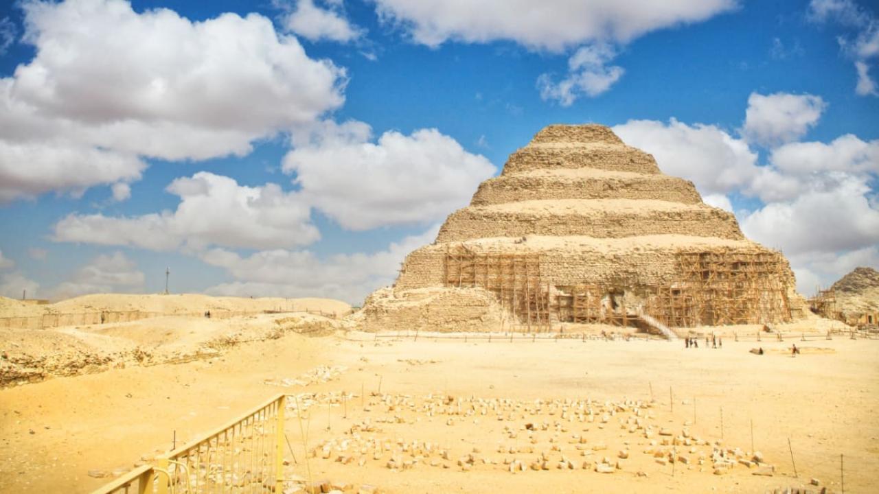 Imhotep, stavitel Džoserovy pyramidy