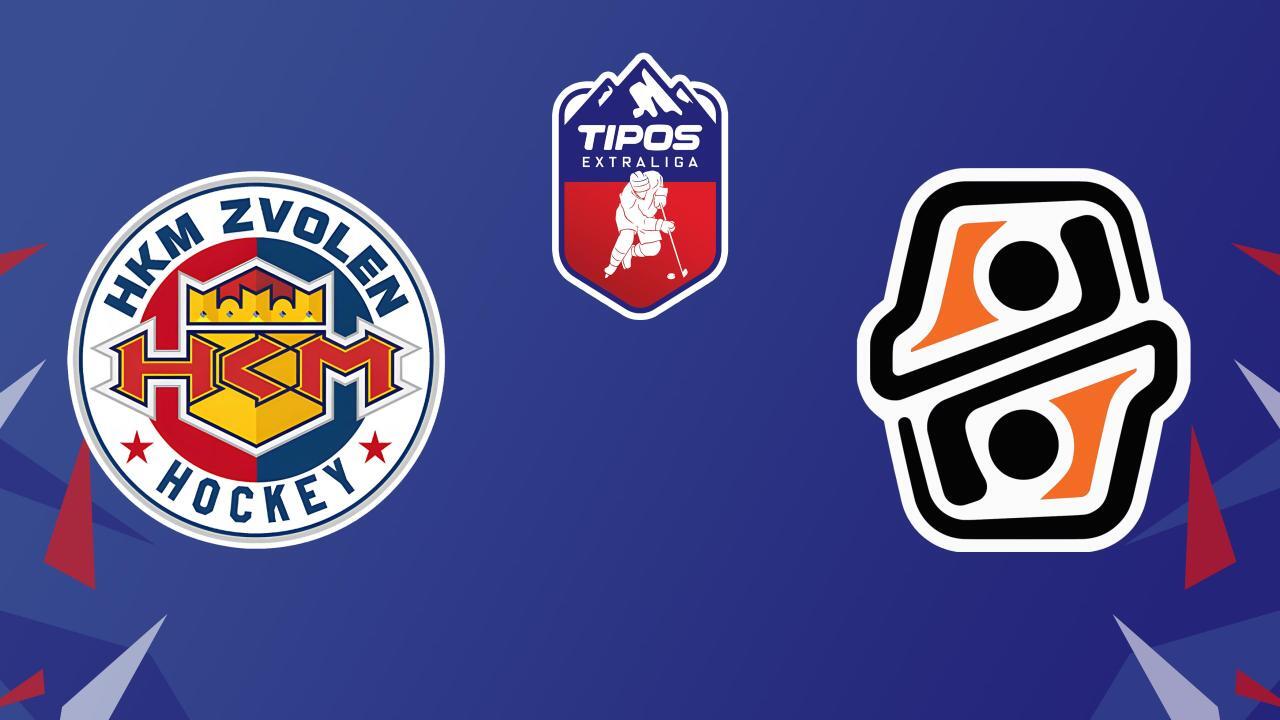 Lední hokej: Tipos Extraliga, základní část, 49. kolo: HKM Zvolen - HC Košice